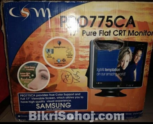 Samsung 17'' flat CRT Monitor pro 775ca